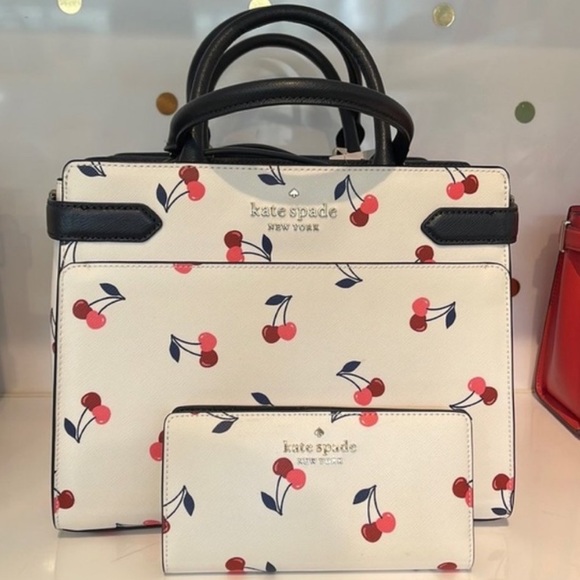 Kate Spade Staci Medium Satchel & Kate Spade Staci Large Slim Bifold Wallet - Picture 2 of 2